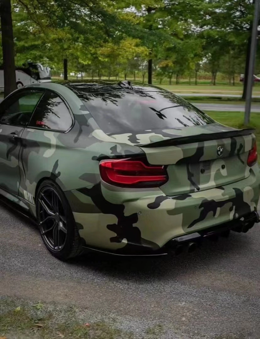 Camouflage Vinyl Car Wrap Film Car Stickers Ppf Car Wrap