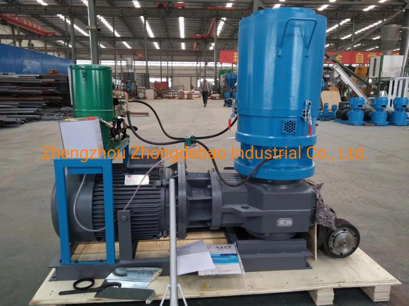 CE Approve Full Wood Pellet Machine Biomass Straw Grass Alfalfa Pellet Making Machinery Forest Log Branches Chips Sawdust Fuel Pellet Production Mill Line