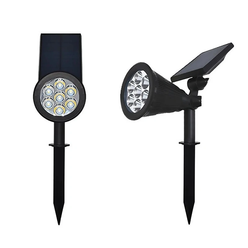 Wholesale LED Solar Spotlight Waterproof Outdoor Garden Solar Lawn Lights Factory Supply Solar Spot Lamp