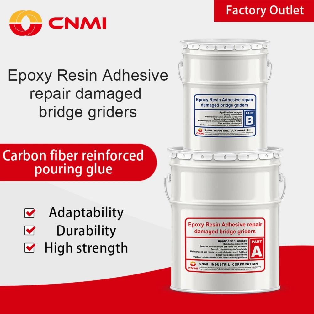 CNMI resina Epoxy Adhesvie fibra de carbono Folha para fortalecer o Estrutura da ponte