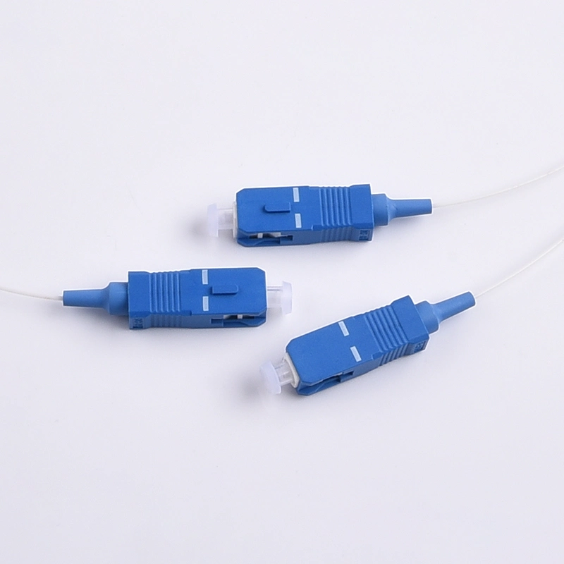 Fiber Optic Splitter 1X2 Sc Upc Gpon PLC Mini Steel Splitter for FTTH