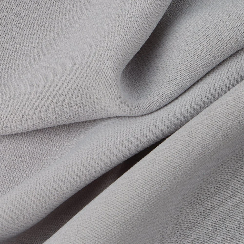 100% Polyester Fabric 180 Cey Twill Chiffon Fabric Wholesale/Supplier Plain Dyed for Dress