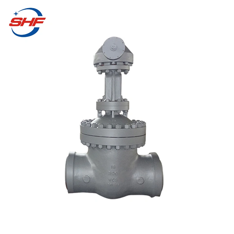 High Pressure Class 900 Wcb Bw Steam Gear Gate Valve