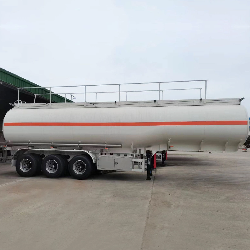 Dreiachsiger 42, 000 Gallone Aluminium Öl-Kraftstoff-Tanker