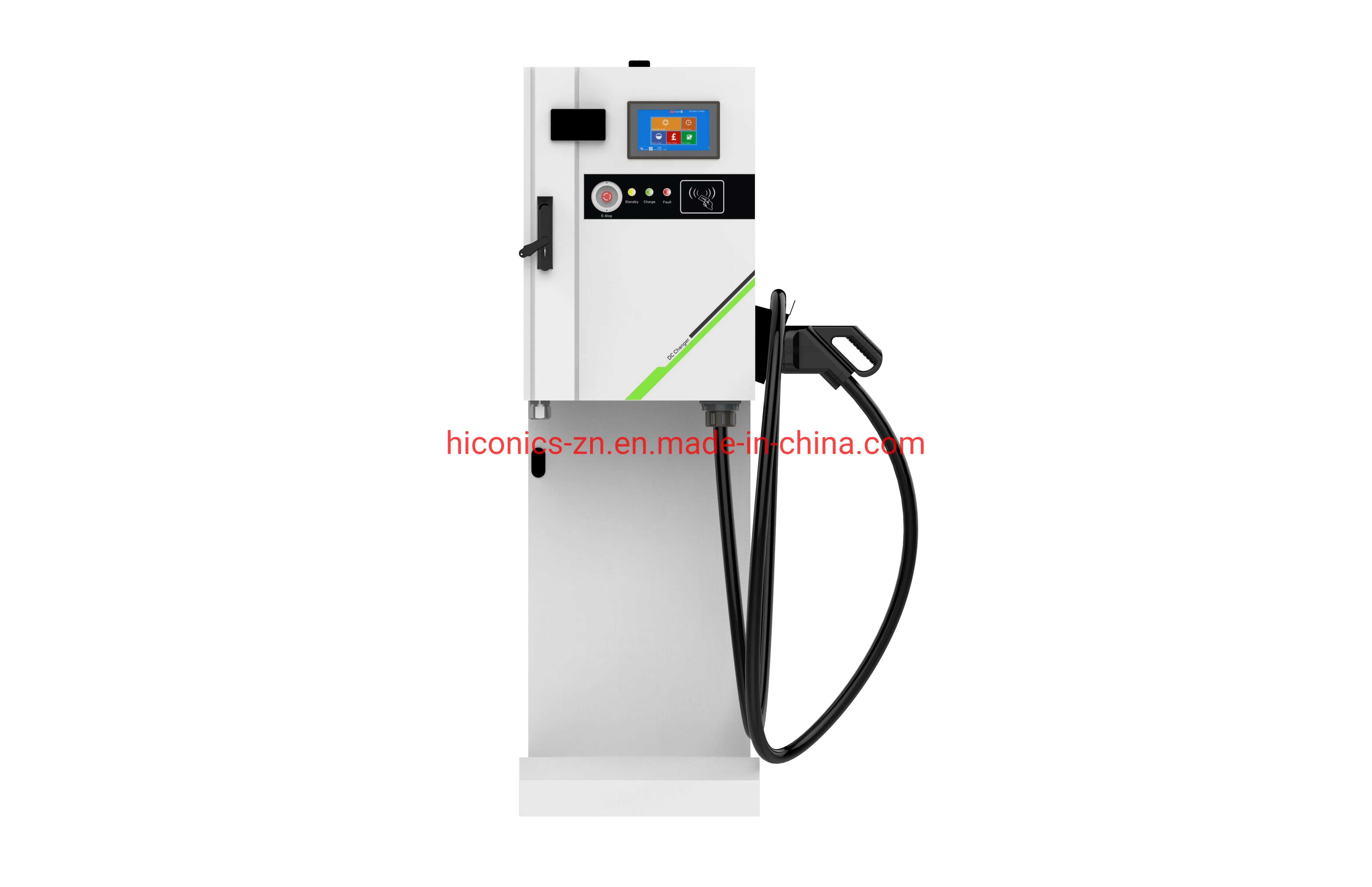 30kw Floor Mounted Type Fast Charging Station Battery Charger Ocpp 1.6j Supported