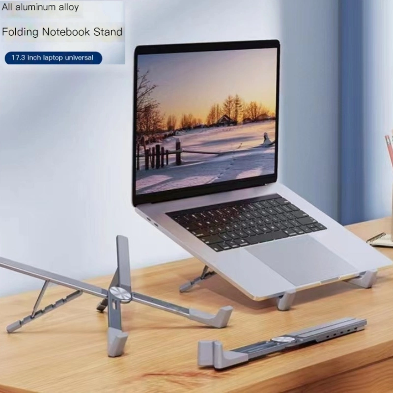 Adjustable Portable Aluminum Laptop Stand Foldable Notebook Bracket for Computer Notebook