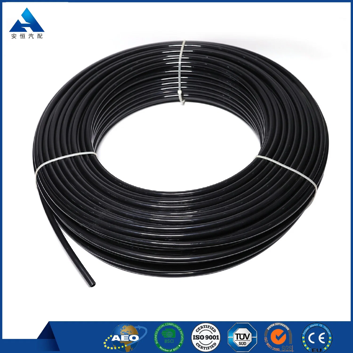 Pu PE PA6 PA12 tuyau flexible en nylon tuyau pneumatique flexible en air Spirale en polyuréthane