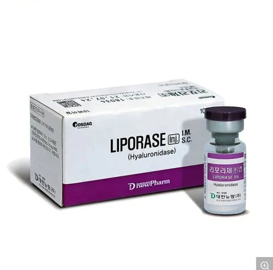 Liporase injectable hyaluronidase dissoudre l'acide hyaluronique