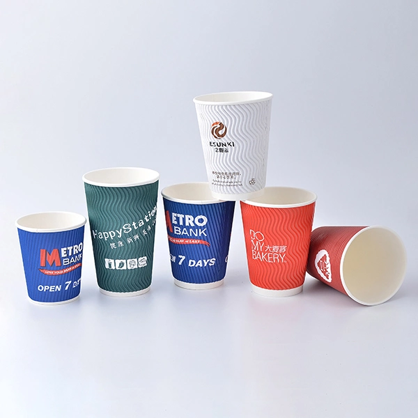 Water-Based Coating Paper Cups Printing Double Wall Paper Cup