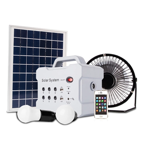 Home Lighting Mobile Phone Charging CE Certified o mais popular Sistema Mini Solar doméstico portátil para áreas fora da grelha