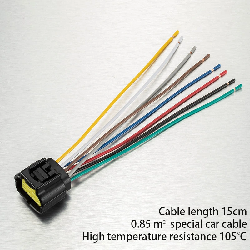 El caucho de silicona, de 0,6 m2~1.5m2 Meishuo Zhejiang, China Sockets mazo de cables del conector de cable