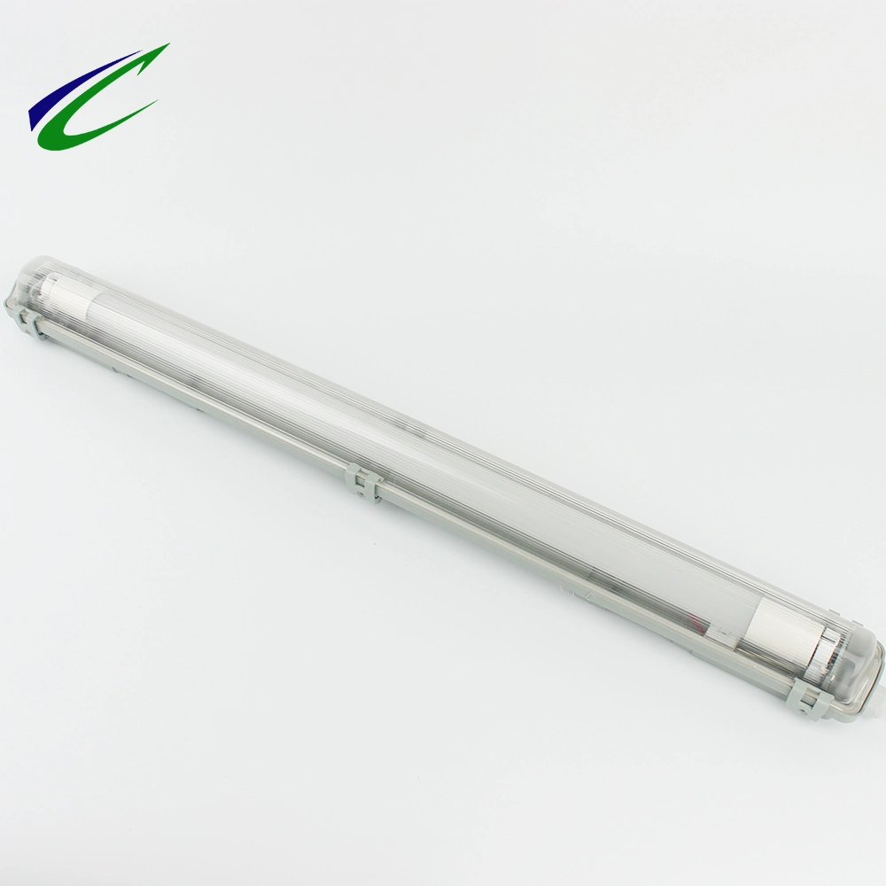 IP65 0.6m 1.2m 1.5m LED Tri Proof Fixtures LED Tube Light with Single LED Tube Office Light