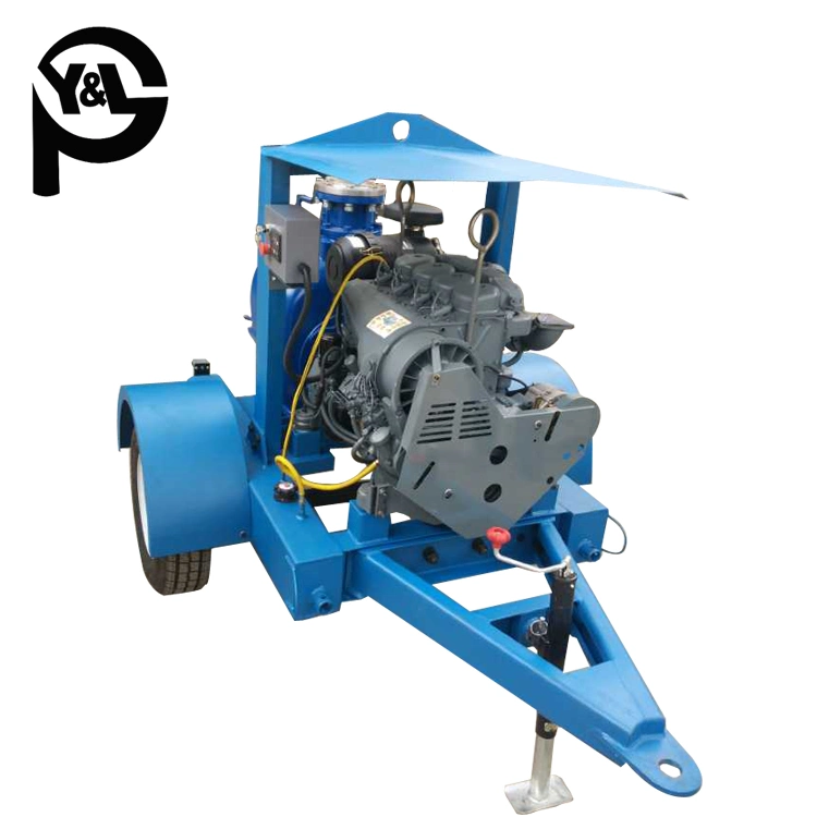 6 Inch Diesel Power Self Priming Mud Pump