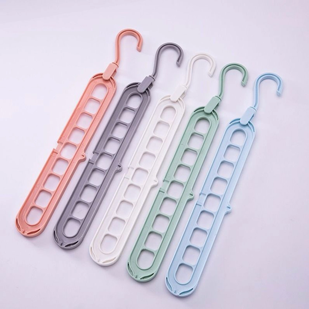 9 Holes 360 Rotating Wardrobe Clothes Magic Hanger