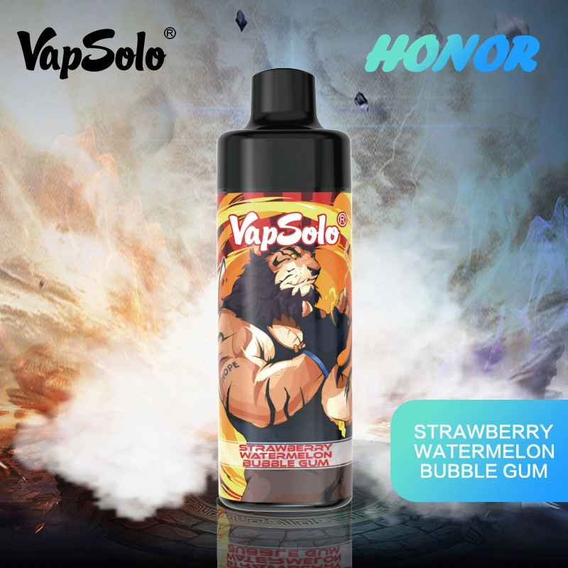 2023 E Vapsolo de honor de la malla bobina desechable Vapes Ecig Tornado Puff Vaporizador King Bang Fumot 12000