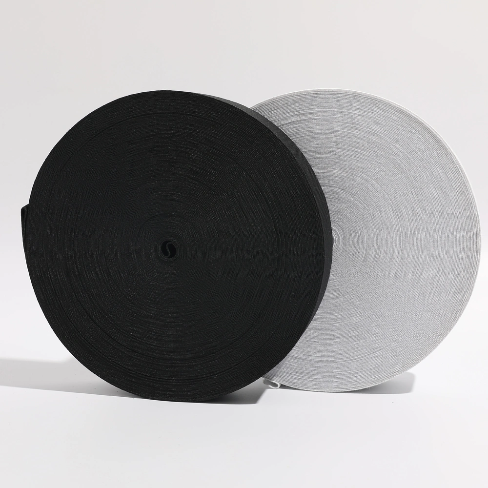 Double Same Side Elastic Webbing Rubber Elastic Tape for DIY Elastic Webbing