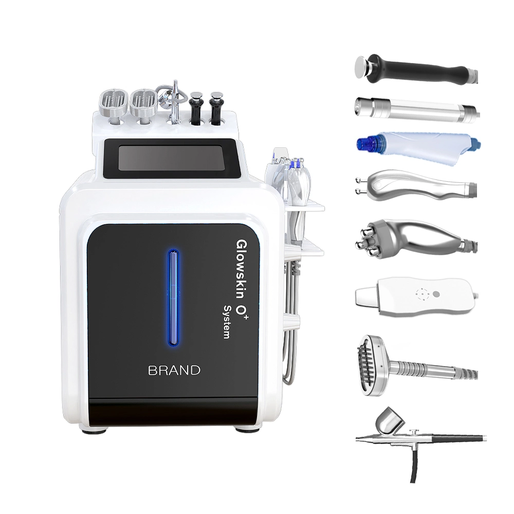 Portable Hydra SPA oxigénio da água Facial Dermoabrasão cuidados da pele PDT RF Beleza Equipamentos com Bio e Função de RF