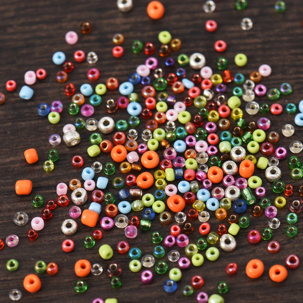 Round Acrylic Beads Gumball Bubblegum Plastic Resin Beads - Mixed Colors