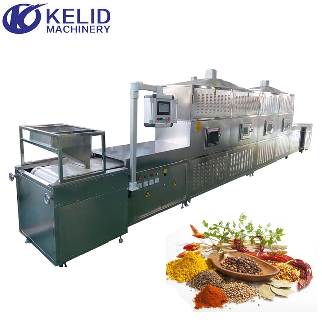 Microwave Leaves Grain Nuts Spice Fruit Dryer Drying Sterilization Equipment