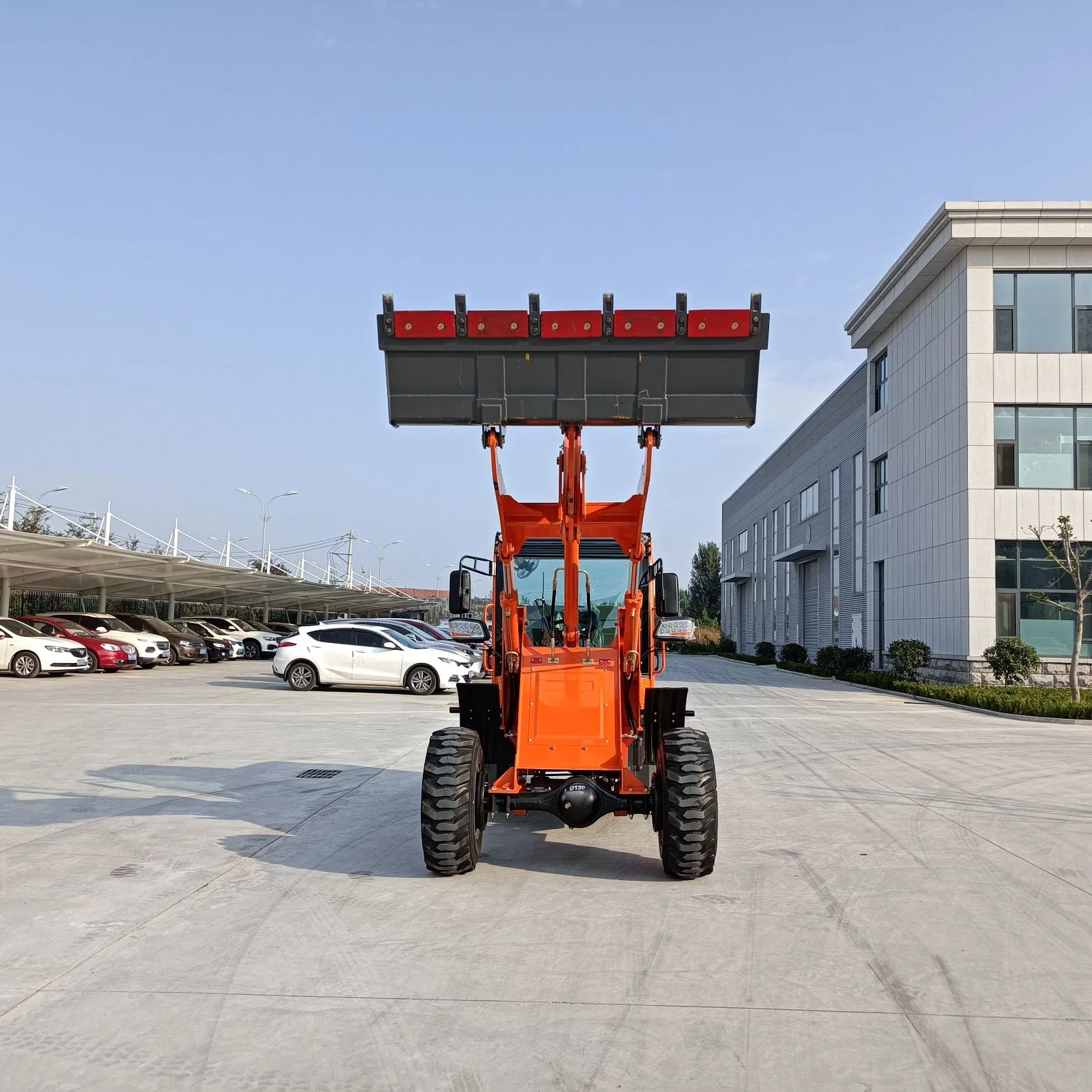 Compact Front End Loader with 1 Ton Capacity and 1 Cubic Meter Bucket