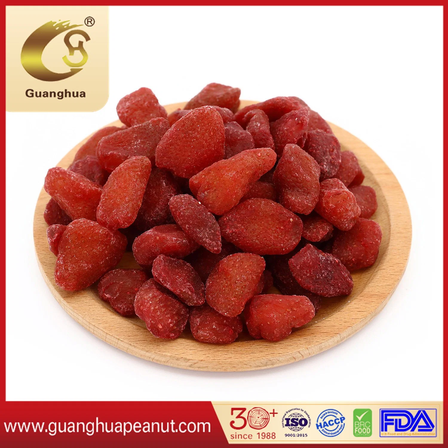 New Crop 2022 Export Top Quality Dried Strawberry with Bulk Package