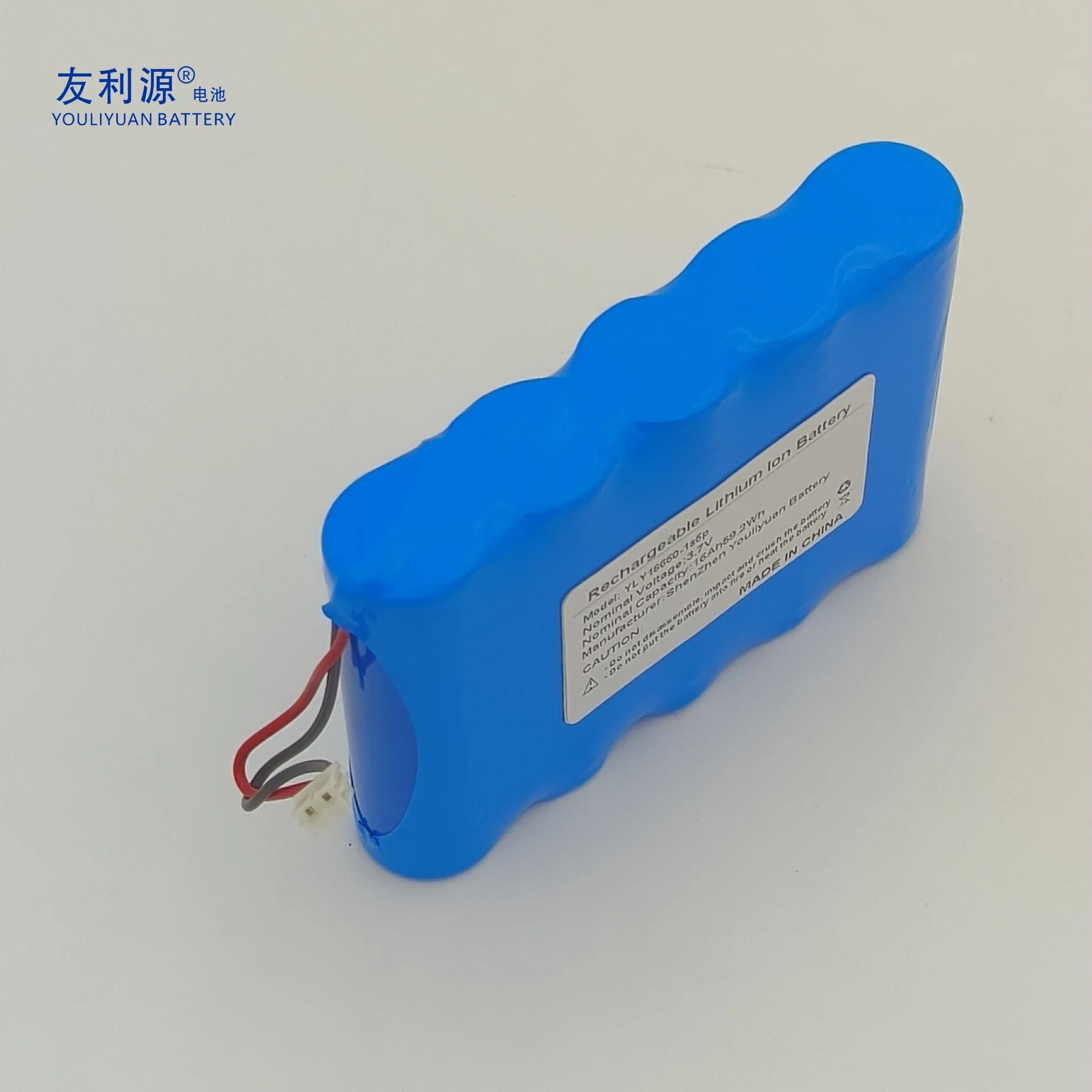 OEM Factory Large Capacity Rechargeable 18650 Battery 3.7V 16ah Lithium Ion Battery Pack for Street Lights/Alarm Systems/ Cordless Power Toos