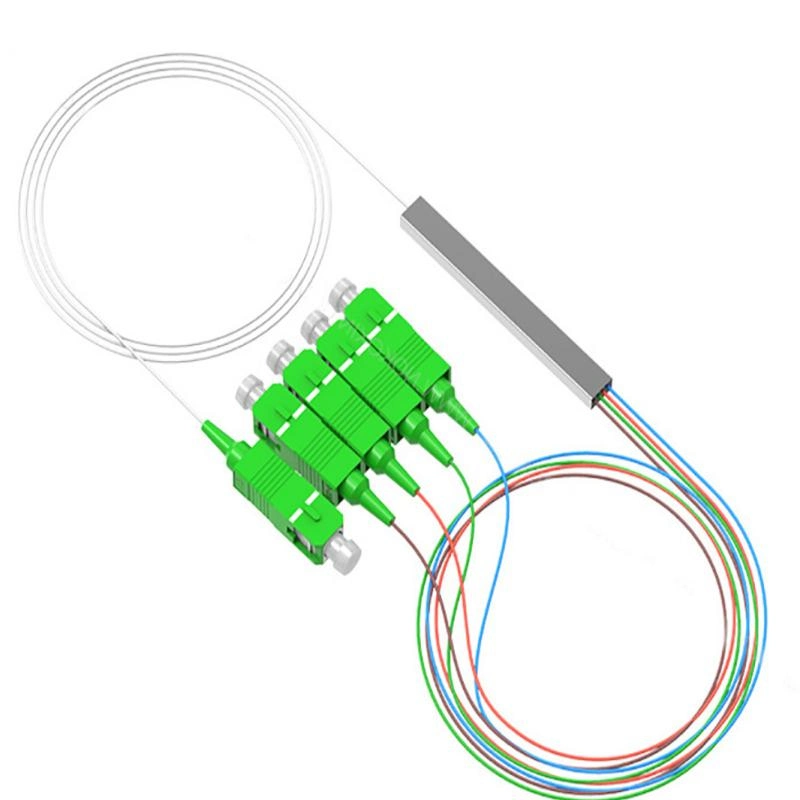 Micro Fiber Optical PLC Splitter Mini FBT Splitter FTTH-Koppler APC-UPC