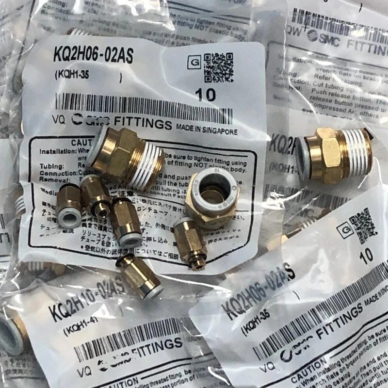 Air Pneumatic Fittings Kq2s 10mm 12mm Straight Type Hexagon Socket Head Push in Fittings for Connector