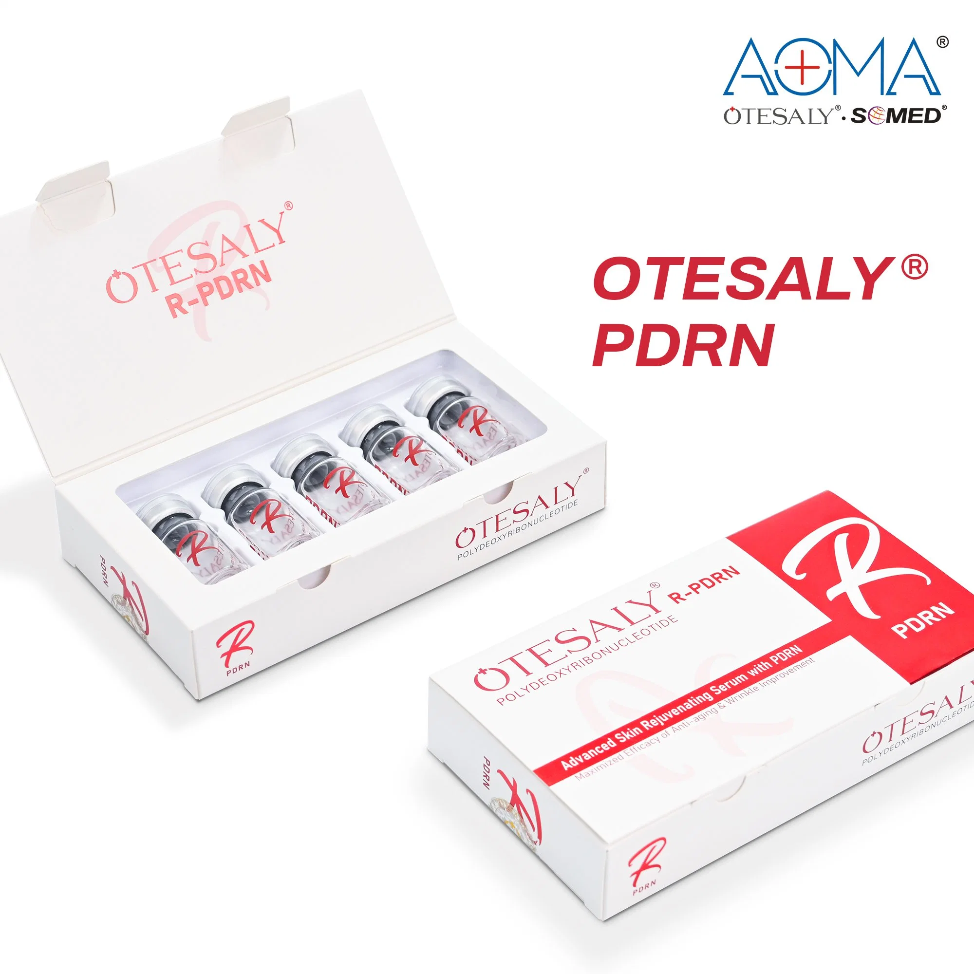 Hot Selling Otesaly Skin Rejuvenating Serum Pdrn Price Meso Pdrn Anti Aging Face Hydration Shrinking Pores Salmon Ampoules Mesotherapy Injection