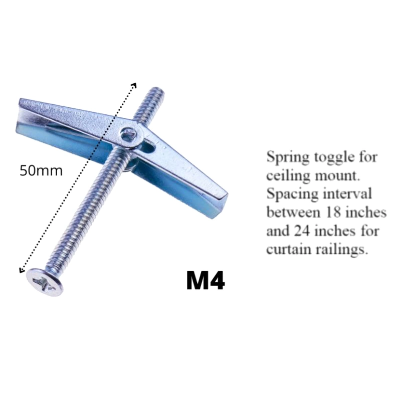 Galvanized Spring Toggle Anchor Bolt