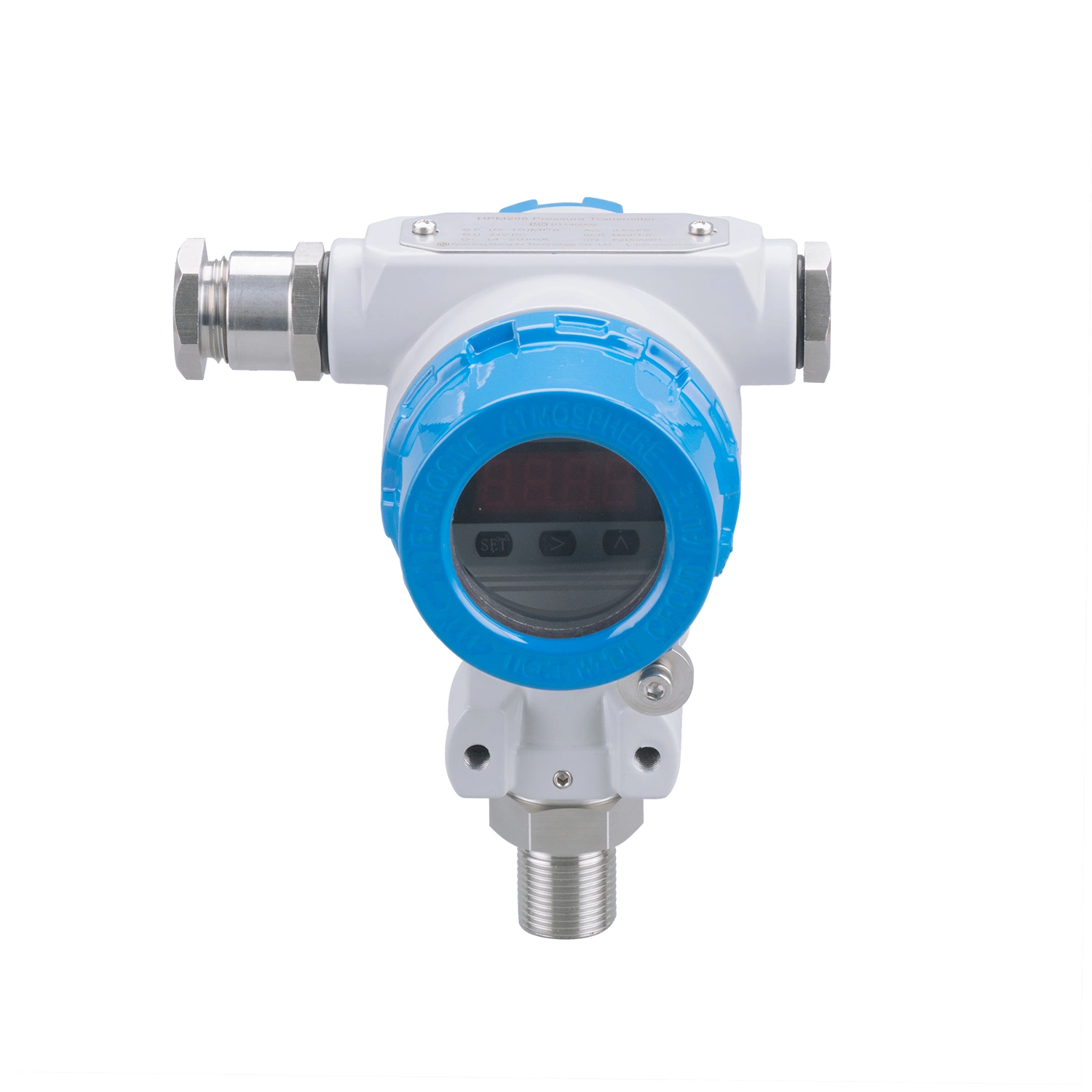 Explosion Proof Pressure Transmitter With Digital Display Protective Shell