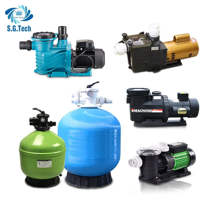 Factory Wholesale Pool Equipment Swimming Pool Pump Sand Filter Circulation Pump