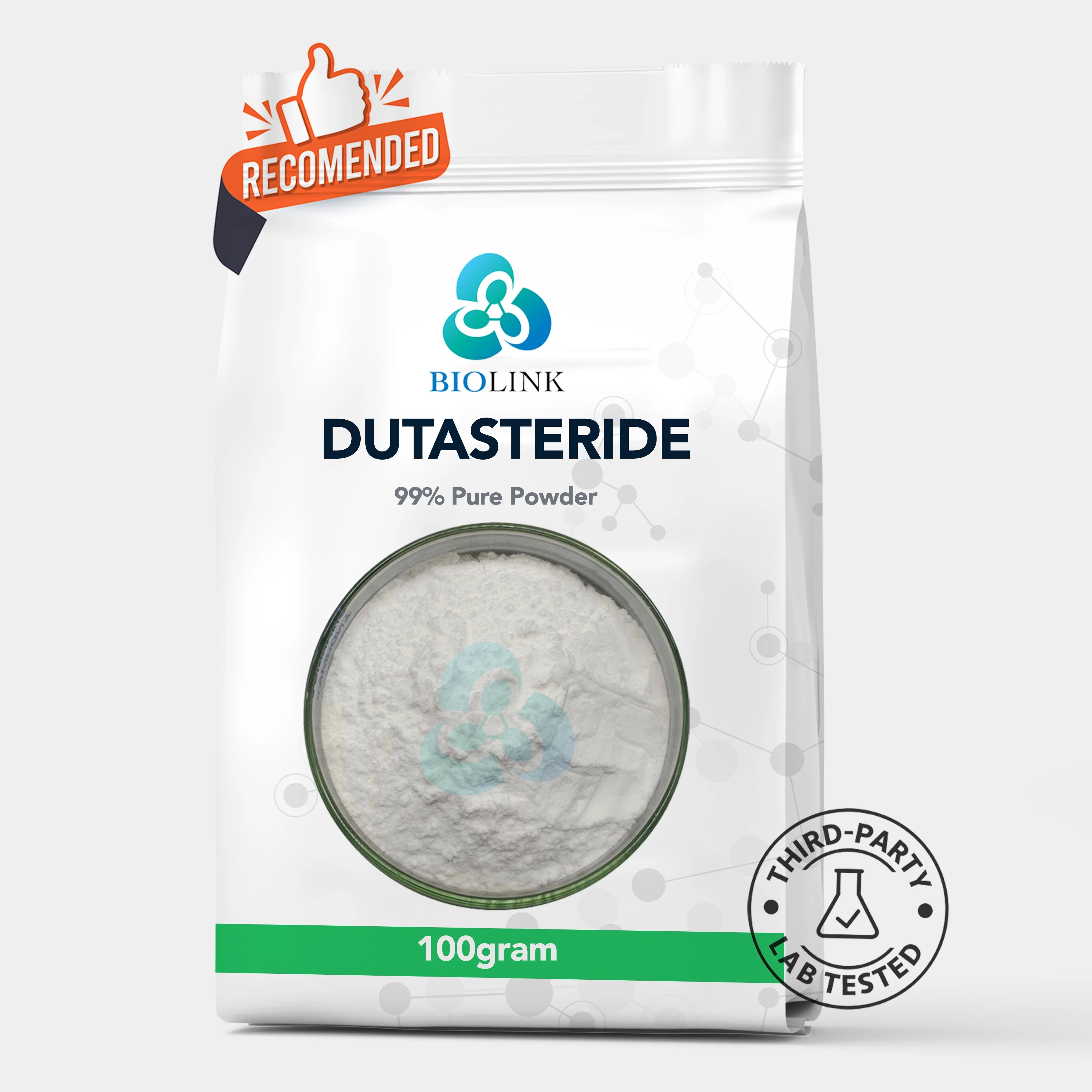 USP Grade Antiandrogen Avodart Dutasteride Powder Europe Warehouse CAS: 164656-23-9