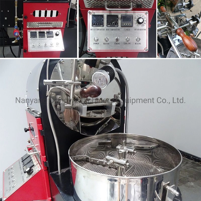 1kg/2kg/3kg/6kg Gas and Electric Heating Coffee Bean Roaster Coffee Machine Coffee Roasting Machine Coffee Roaster