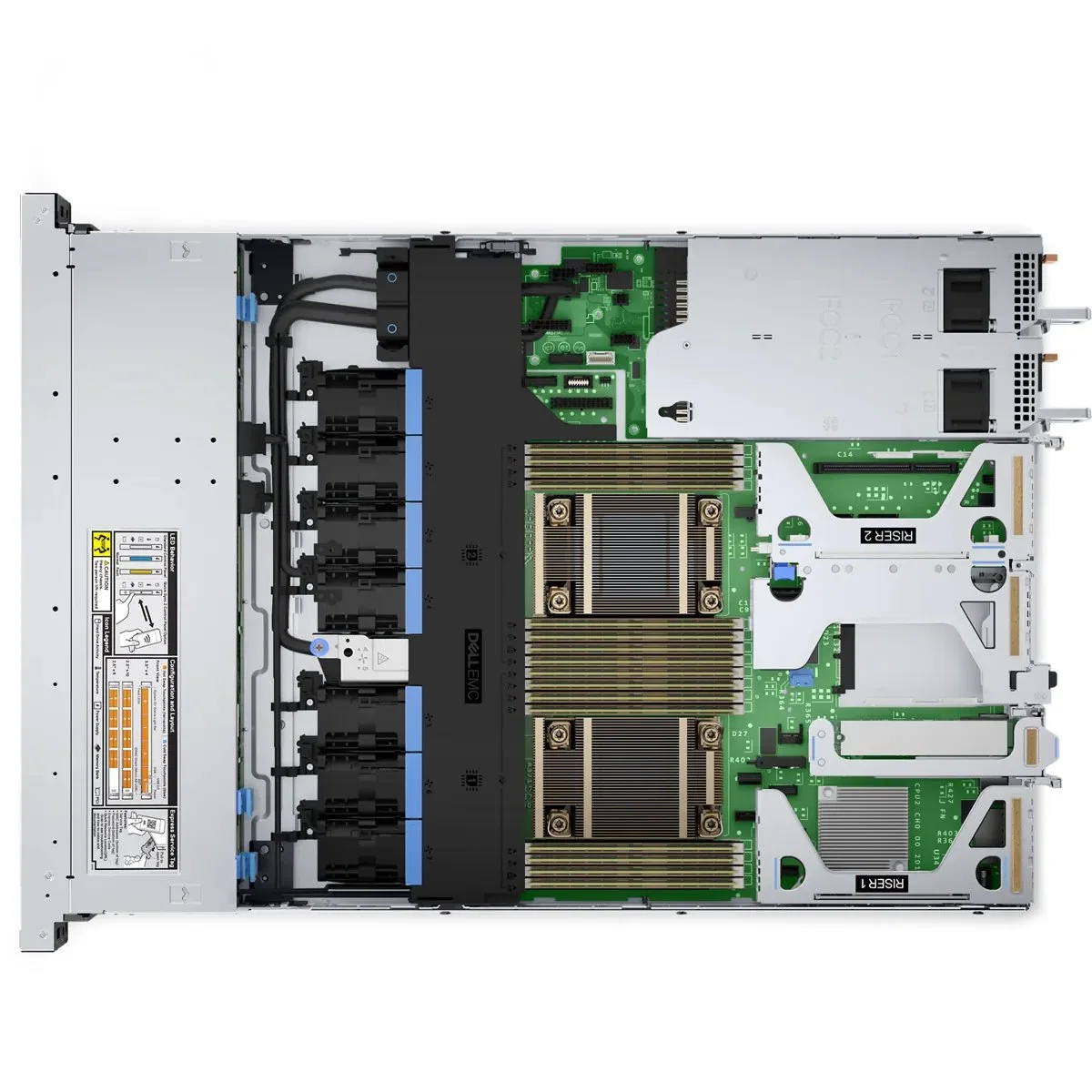 Hot Selling DELL Server R450 12sff 2t Sas 7.2K Rpm 1100W PSU Servers