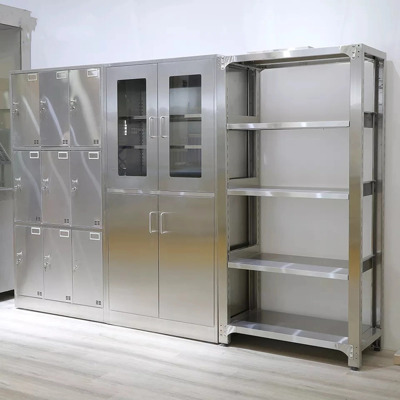 Mobilier médical chimique de l'hôpital de stockage en acier inoxydable de la clinique de médecine dangereuses Armoire de stockage pour le mobilier de laboratoire