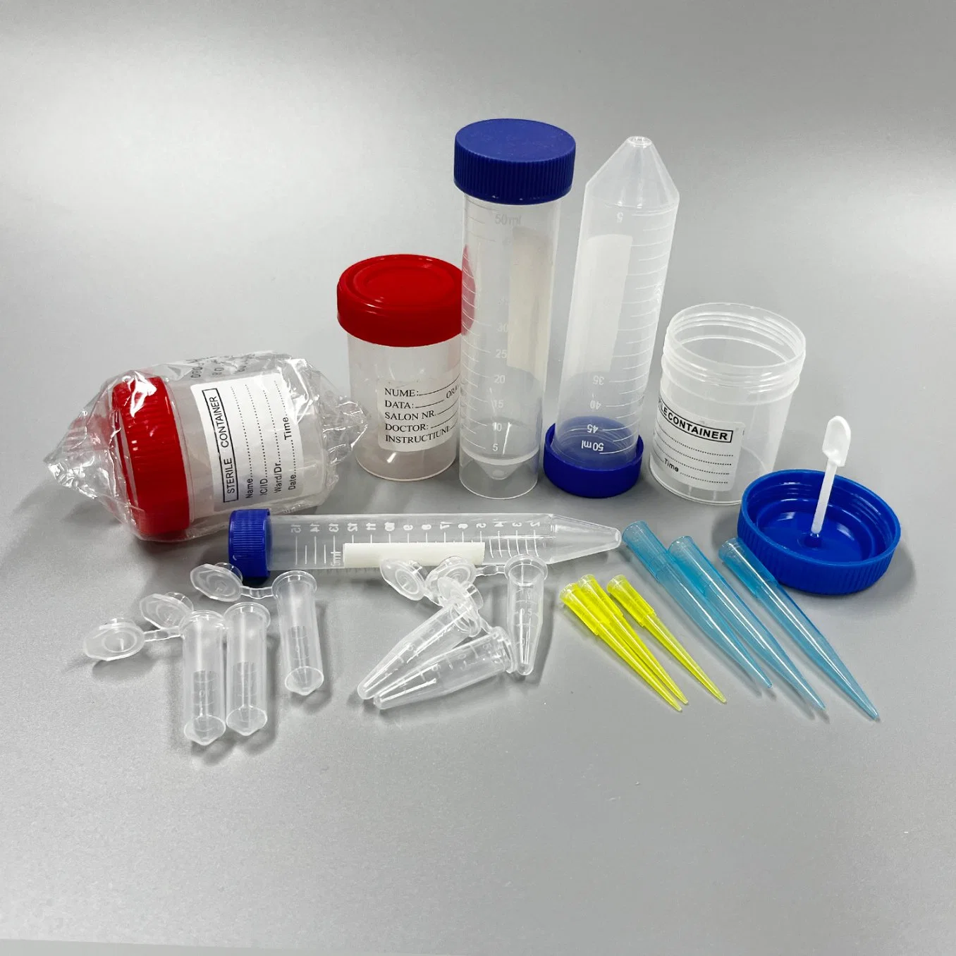 Siny Plastic Urine Container Collection Cup Disposable Medical Vacuum Urine Collection Tube with Urine Test Container