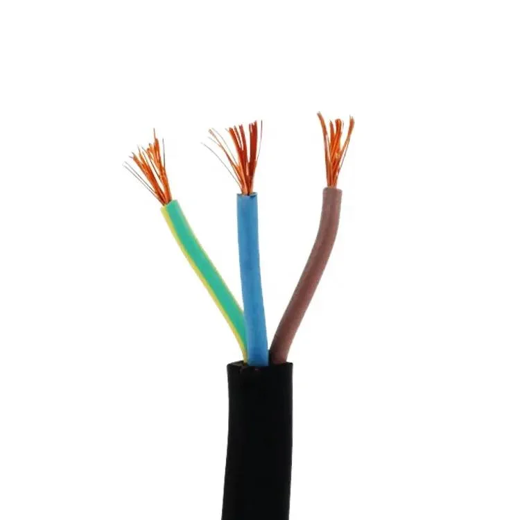 H07bq-F 450/750V 3 4 5 Core Flexible Copper Epr Insulation PUR Sheath Rubber Power Cable