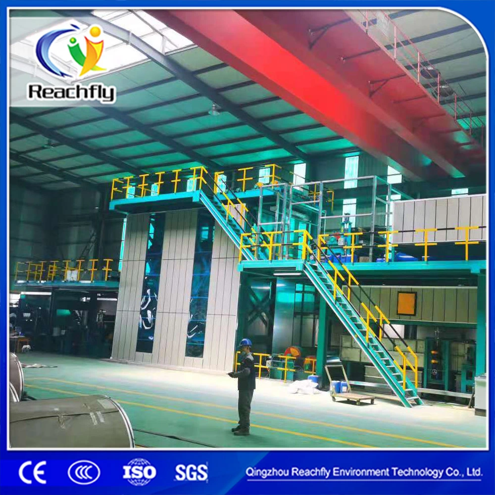 Galvanized Steel Coil Color Coating Line with Washing Process for Corrugated Sheet