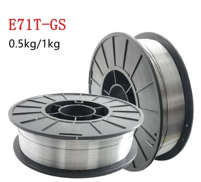 E71t-11 X 035 X 10фунт золотник Gasless Flux Core сварочная проволока 0,8мм 0.9mm 1,0 мм 1,2 мм для сварки плавящимися электродами