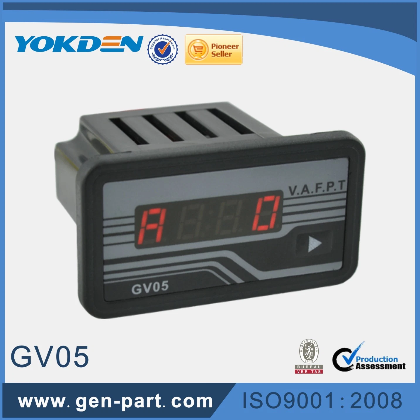 Digitales LED-Display mit Gv05 4 Positionen, digitales Voltmeter