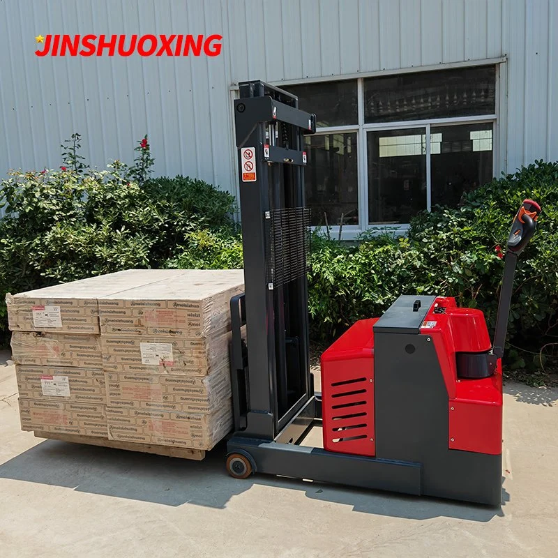 800kg 1000kg 1200kg Electric Forklifts Stacking Equipment with Open Battery Box for Optional Larger Battery Capacity