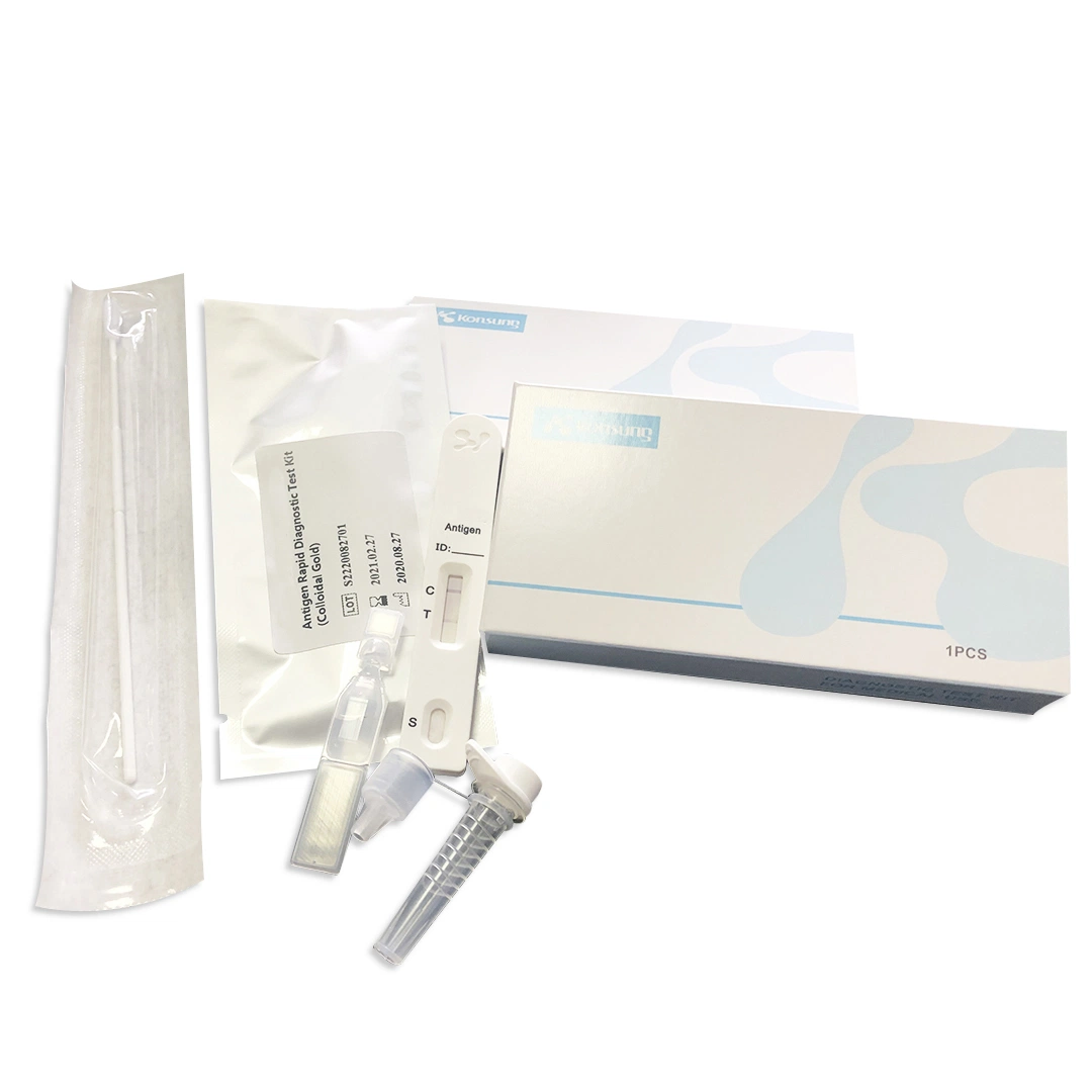 2021 Konsung Medical Rapid Test Kit Nasopharyngeal Nasal Swab