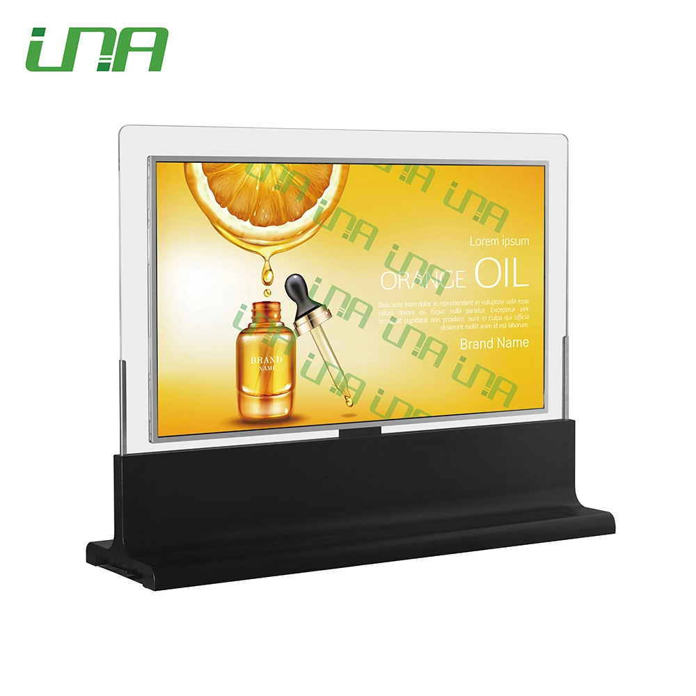 55inch Doppelseitiges Video Digital Screen Desktop LCD Display für Showcase Ansehen