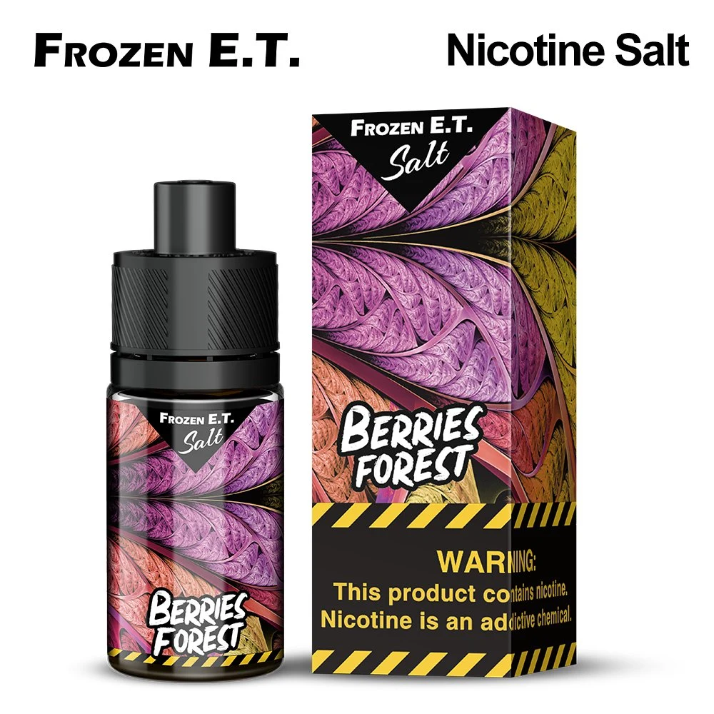 Congelados E. T. nueva llegada 30ml 35mg de sal de la nicotina cigarrillo electrónico Vape líquido E