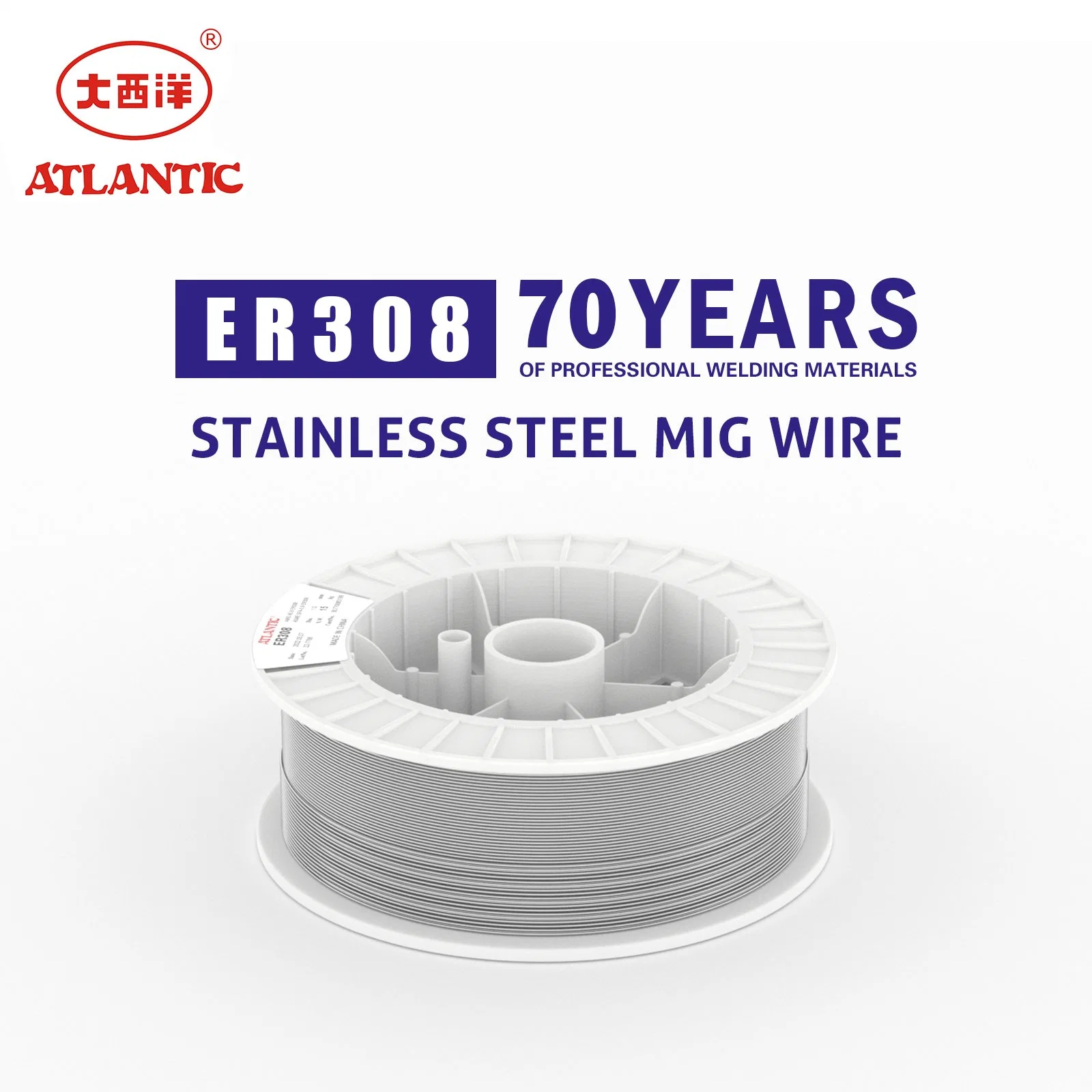 Atlantic 1.0mm Chm-308 Aws Er308 Stainless Steel Welding Wire