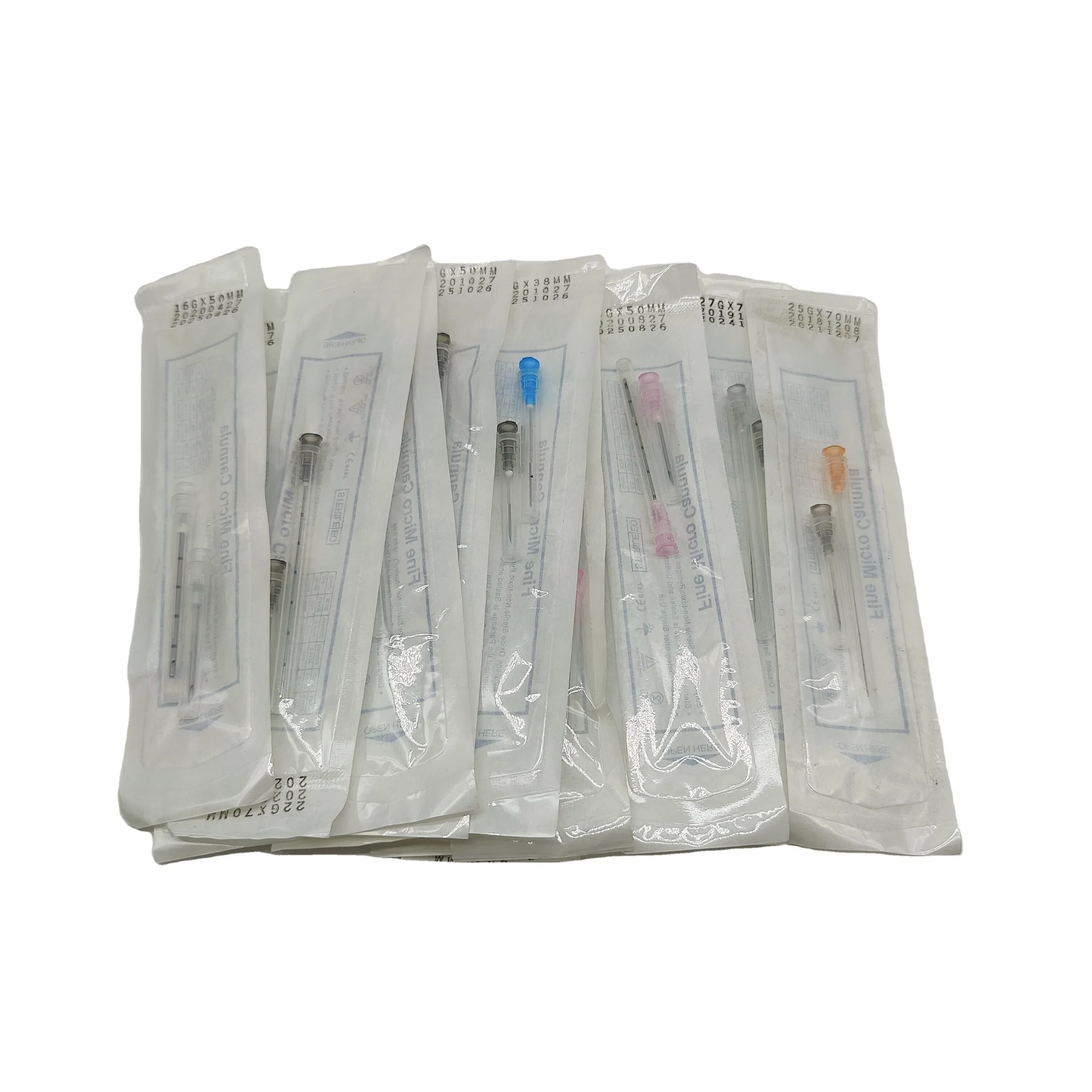 High Control Stainless Steel Skin Needles 23G for Fillers