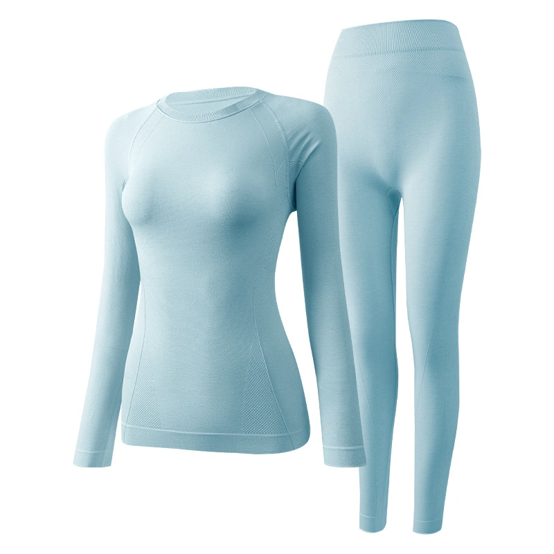 Compresión Quick-Drying ropa interior térmica mujeres Deportes funcionales largo cuerpo Johns Shaper
