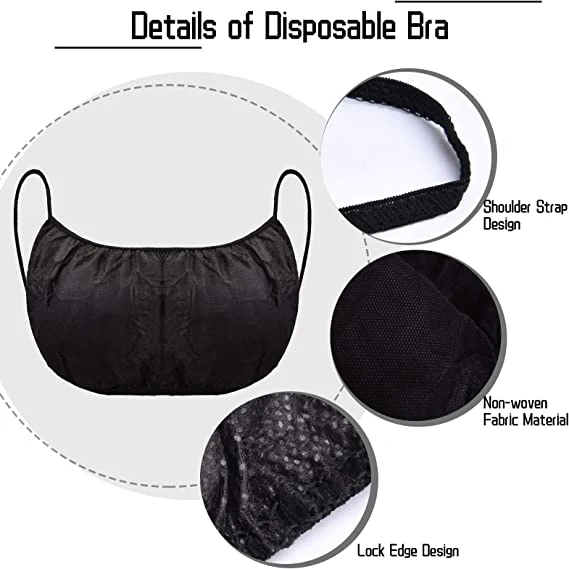 Bra desechables y Bikini Tanga Bragas para mujer