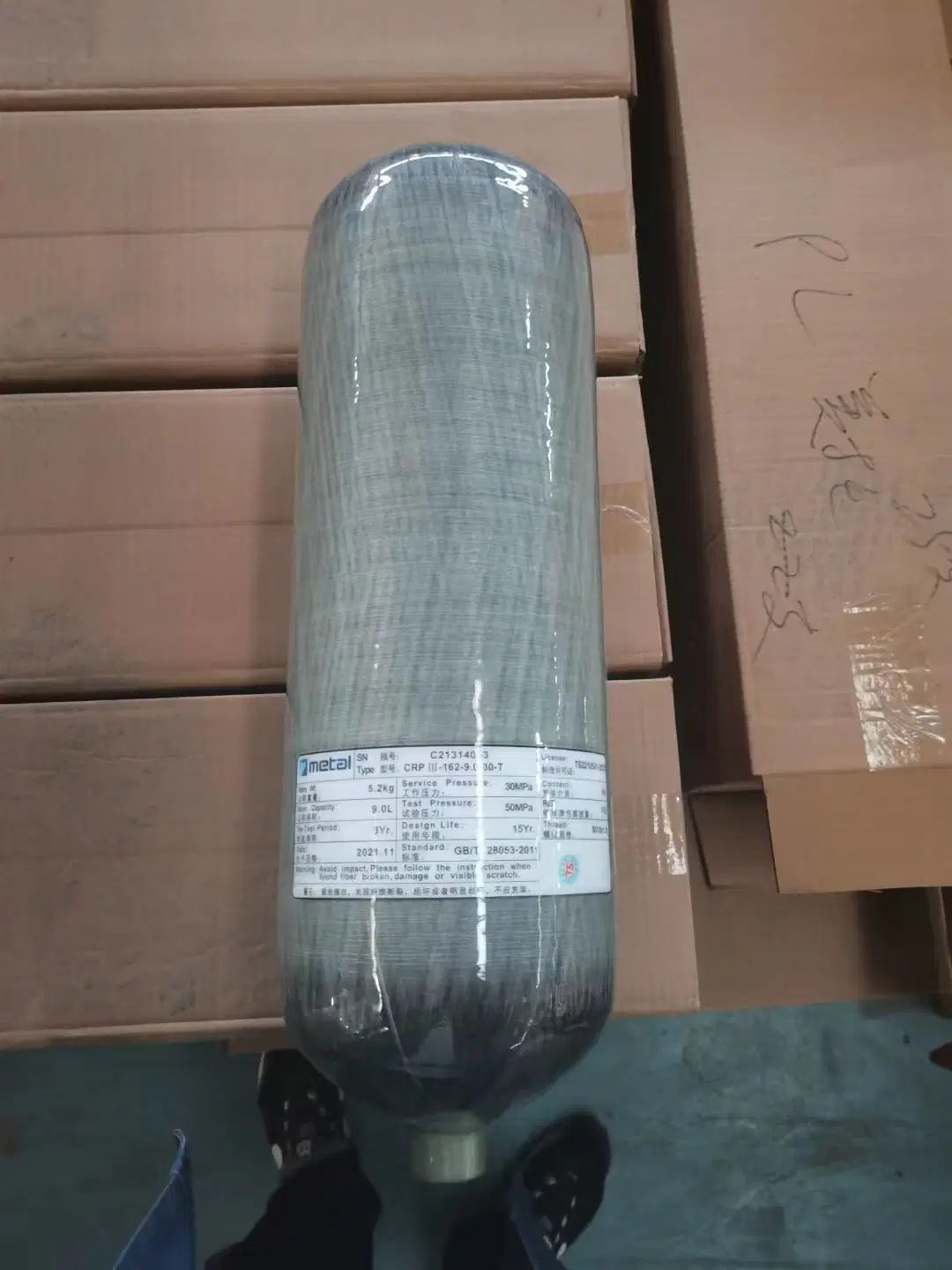 Hq Carbon Fiber Composite Cylinder Aluminum Alloy Liner